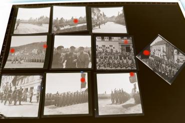 zehn alte Negative - Aufmärsche R.A.D.,  SA ? und andere -  Bad Bergzabern